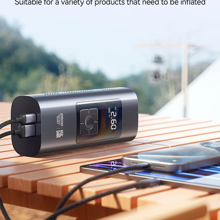 Joyroom Portable Car Air Pump - Wireless Tire Inflator