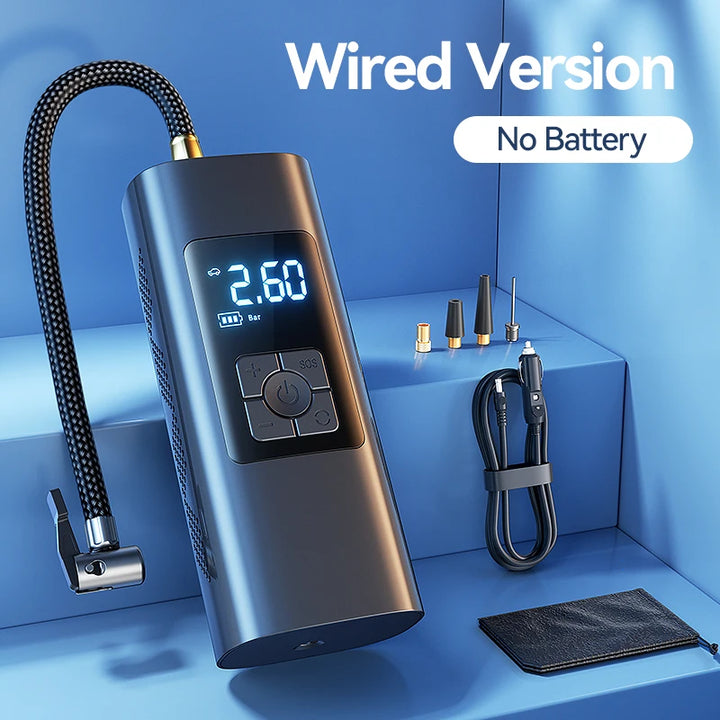 Joyroom Portable Car Air Pump - Wireless Tire Inflator